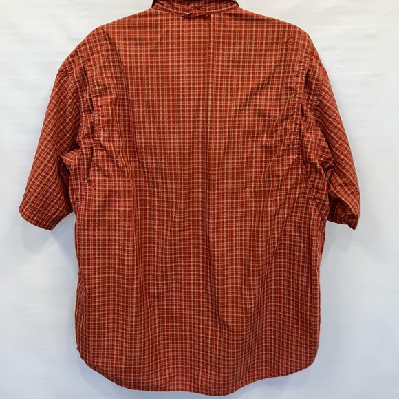 Columbia Shirt Mens Extra Large Multicolor Short Sleeve Vented Cotton Blend - Picture 2 of 15